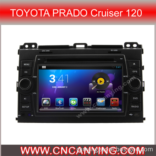 Car DVD Player for Pure Android 4.2.2 Car DVD Player with A9 CPU Capacitive Touch Screen GPS Bluetooth for Toyota Prado (AD-7688)